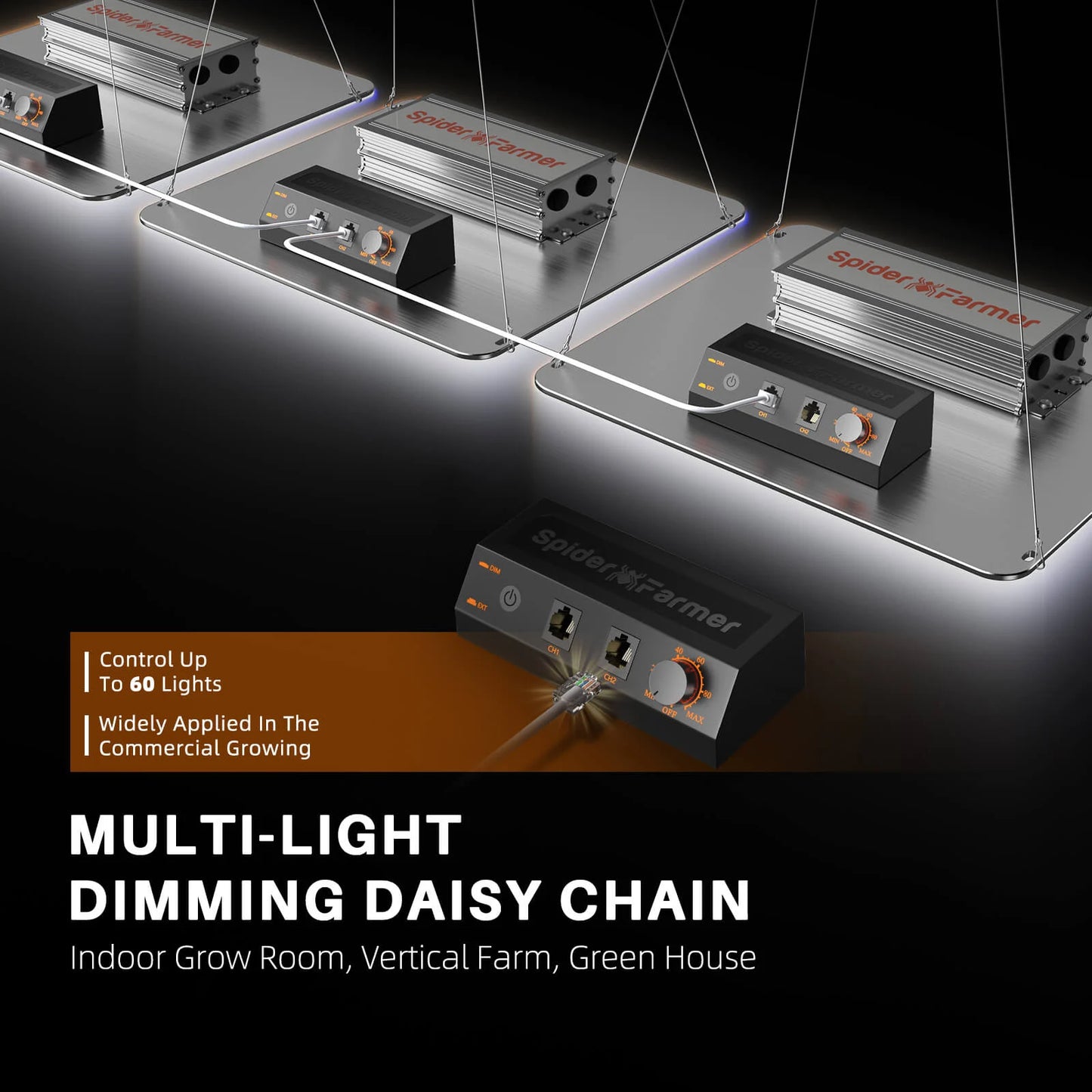 Samsung Plantelys 100W EVO | Spider Farmer® SF1000 - Nordstrøm Botaniske