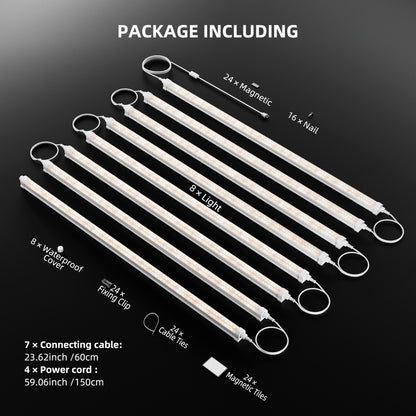 Vekstlysbar 200W LED | Kan Dimmes | 8 stk | Spider Farmer - Nordstrøm Botaniske