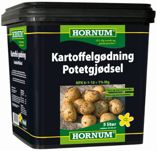 Potetgjødsel 5L | Granulert | Langtidsvirkende | Nok til 50kvm - Nordstrøm Botaniske