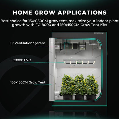 Samsung Mars Hydro Vekstlys 800W EVO | Plantelys for Dyrketelt og Dyrkerom - Nordstrøm Botaniske