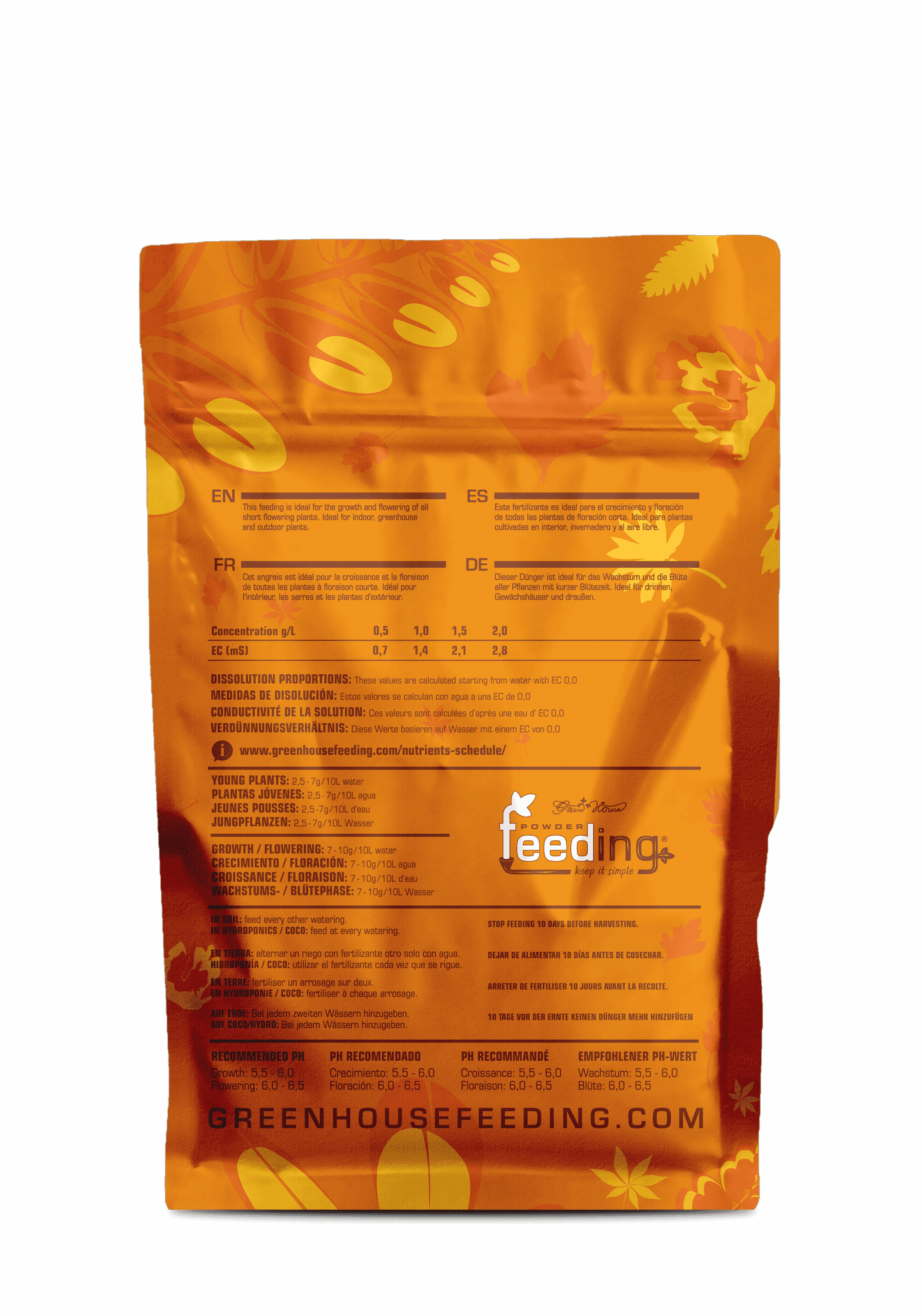 Short Flowering | Produsere Flere og Tyngre Frukter | 50g - Nordstrøm Botaniske
