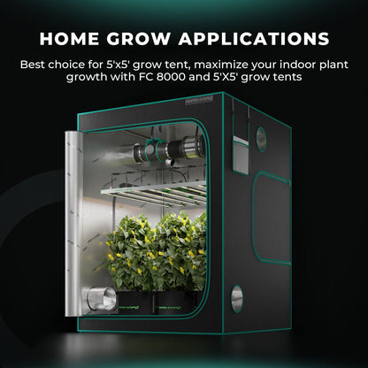 Samsung Mars Hydro Vekstlys 800W EVO | Plantelys for Dyrketelt og Dyrkerom - Nordstrøm Botaniske