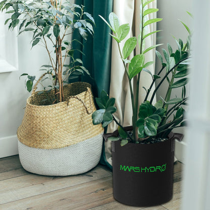 Mars Hydro 19 L Dyrkepotte 5 stk | Solid Stoff | Forsterkede Håndtak - Nordstrøm Botaniske
