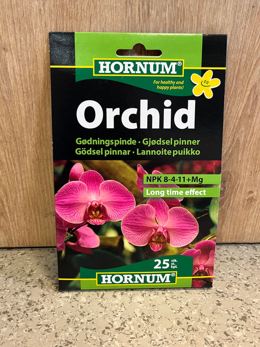 Orkidé Gjødselpinner 25 stk | Langtidsvirkende Næring - Nordstrøm Botaniske