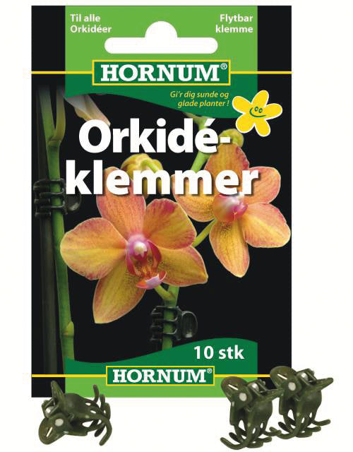 Orkidéklemmer 10 stk | Passer til Alle Typer Orkideer - Nordstrøm Botaniske