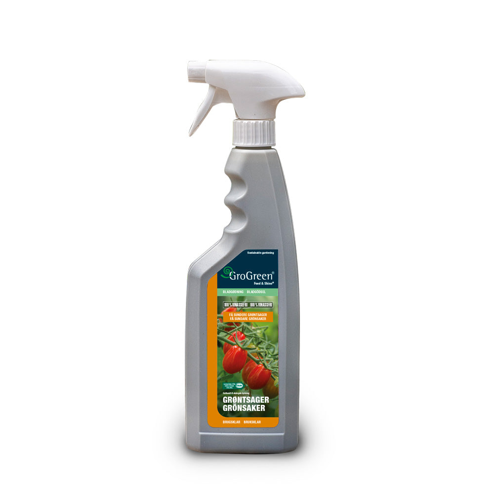 Bladgjødsel for Grønnsaker 750ml | Sprayes på Bladene - Nordstrøm Botaniske